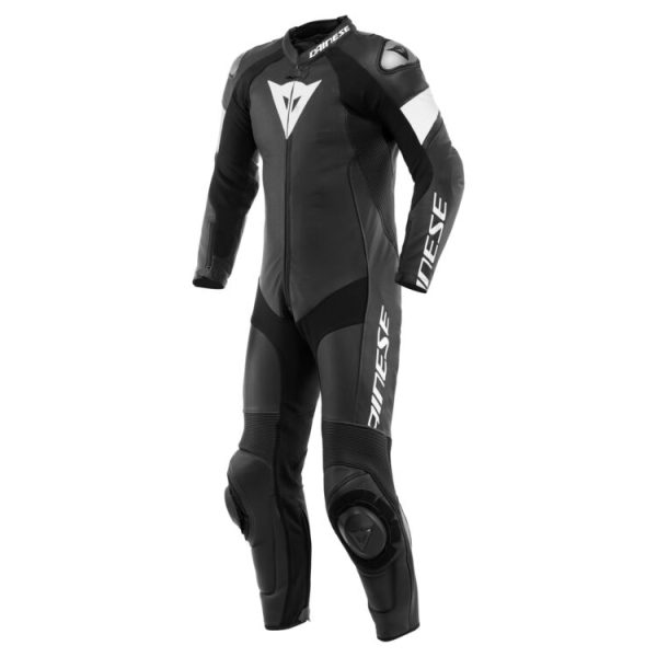 Dainese Tosa White Black Suit Front